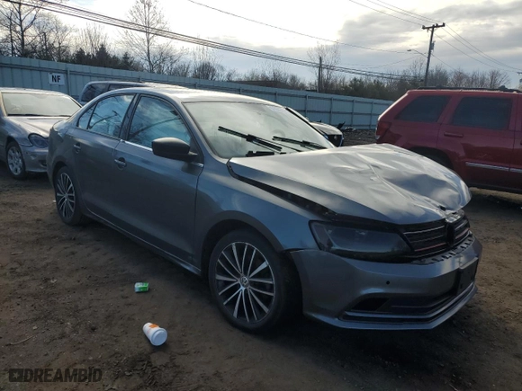 2016 Volkswagen Jetta Sedan 1.8T Sport with VIN 3VWD17AJ7GM221405, listed as a Copart auction lot 51043425 with 0 mi miles and Salvage Title. Bid and sale history available at carsss.com. Image 4.