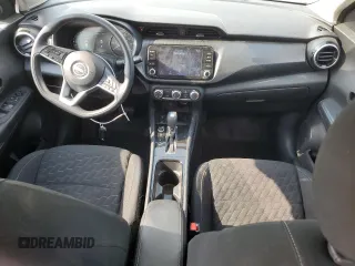 2023 Nissan Kicks SV with VIN 3N1CP5CV9PL567496, listed as a Copart auction lot 60511995 with 27,514 mi miles and Salvage title. Bid and sale history available at DreamBid. Image 8.