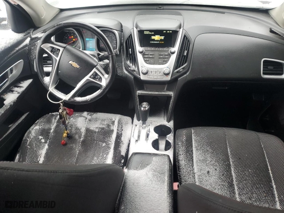 2017 Chevrolet Equinox LT with VIN 2GNALCEKXH1617372, listed as a Copart auction lot 45141145 with 129,166 mi miles and Salvage Title. Bid and sale history available at carsss.com. Image 8.