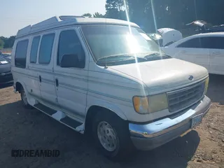 1992 Ford Econoline Cargo with VIN 1FDEE14N8NHA45579, listed as a IAAI auction lot 42575940 with 215,217 mi miles and . Bid and sale history available at DreamBid. Image 1.