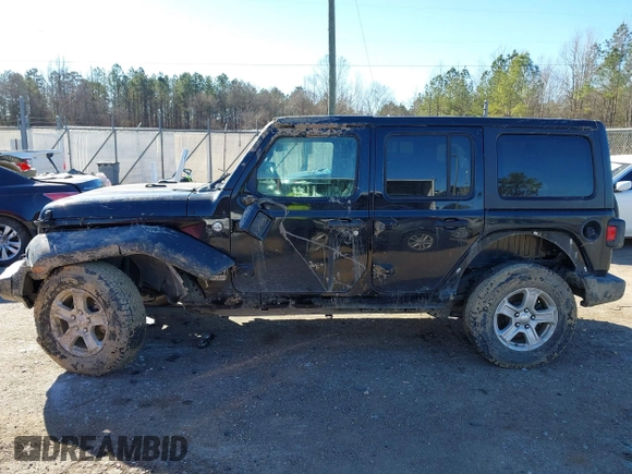 2020 Jeep Wrangler Unlimited Sport Altitude z VIN 1C4HJXDG0LW171400, wystawiony jako IAAI lot #41373446 z przebiegiem 82 113 mil mil oraz . Historia ofert i sprzedaży dostępna na DreamBid. Obrazek 6.
