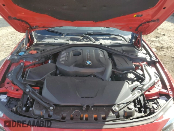 2017 BMW 4 Series 430i with VIN WBA4U7C36H5H20468, listed as a Copart auction lot 45964685 with 51,322 mi miles and Salvage title. Bid and sale history available at DreamBid. Image 11.