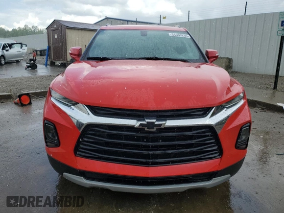 2020 Chevrolet Blazer LT z VIN 3GNKBCRS3LS673457, wystawiony jako Copart lot #54563295 z przebiegiem 57 071 mil mil oraz Nie do naprawy • Non repairable. Historia ofert i sprzedaży dostępna na DreamBid. Obrazek 5.
