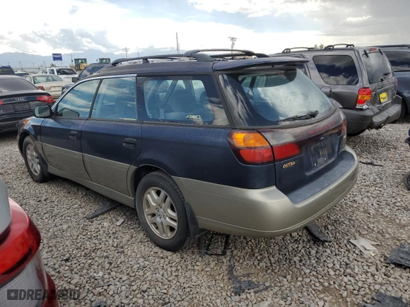 2001 Subaru Legacy Wagon Outback w/RL Equip with VIN 4S3BH675817644845, listed as a Copart auction lot 68561124 with 146,879 mi miles and Clean Title. Bid and sale history available at carsss.com. Image 2.