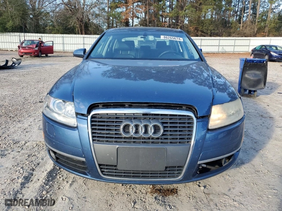 2005 Audi A6 with VIN WAUDG74F95N083293, listed as a Copart auction lot 86265674 with 139,540 mi miles and Salvage Title. Bid and sale history available at carsss.com. Image 5.
