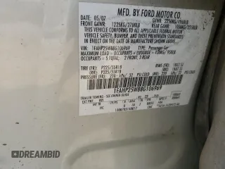 2008 Ford Taurus Limited with VIN 1FAHP25W88G106969, listed as a Copart auction lot 67490384 with 283,038 mi miles and Salvage Title. Bid and sale history available at carsss.com. Image 13.