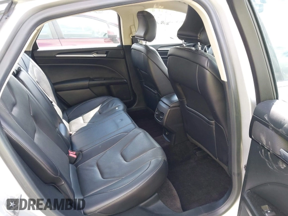 2017 Ford Fusion Titanium with VIN 3FA6P0K90HR266556, listed as a IAAI auction lot 41947924 with 135,628 mi miles. Bid and sale history available at carsss.com. Image 8.