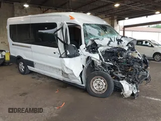 2020 Ford Transit Passenger XL with VIN 1FBAX2C83LKA24741, listed as a IAAI auction lot 42456148 with Not provided miles and . Bid and sale history available at DreamBid. Image 1.