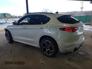 2021 Alfa Romeo Stelvio Ti z VIN ZASPAKBN3M7D13693, wystawiony jako IAAI lot #41584848 z przebiegiem 46 016 mil mil oraz . Historia ofert i sprzedaży dostępna na DreamBid. Obrazek 3.
