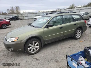 2006 Subaru Legacy Wagon Outback 2.5i with VIN 4S4BP61C667321357, listed as a Copart auction lot 76041864 with 105,449 mi miles and Salvage Title. Bid and sale history available at carsss.com. Image 1.