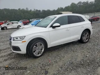2018 Audi Q5 Premium Plus with VIN WA1BNAFY9J2213221, listed as a Copart auction lot 58591535 with 138,763 mi miles and Clean title. Bid and sale history available at DreamBid. Image 1.