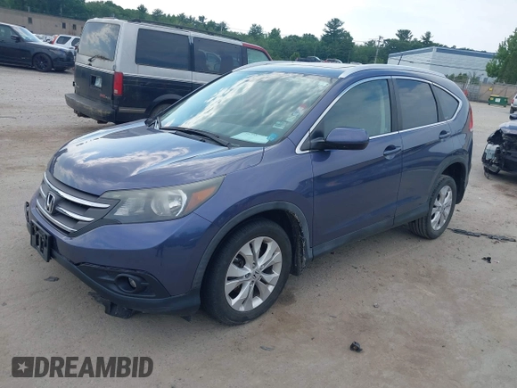 2012 Honda CR-V EX-L with VIN 5J6RM4H73CL055348, listed as a IAAI auction lot 42483959 with 150,097 mi miles and . Bid and sale history available at DreamBid. Image 2.