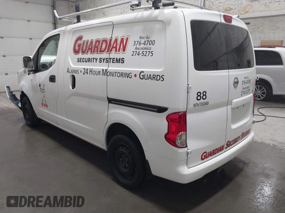 2020 Nissan NV200 S with VIN 3N6CM0KN1LK706933, listed as a IAAI auction lot 42098705 with 38,332 mi miles and . Bid and sale history available at DreamBid. Image 3.