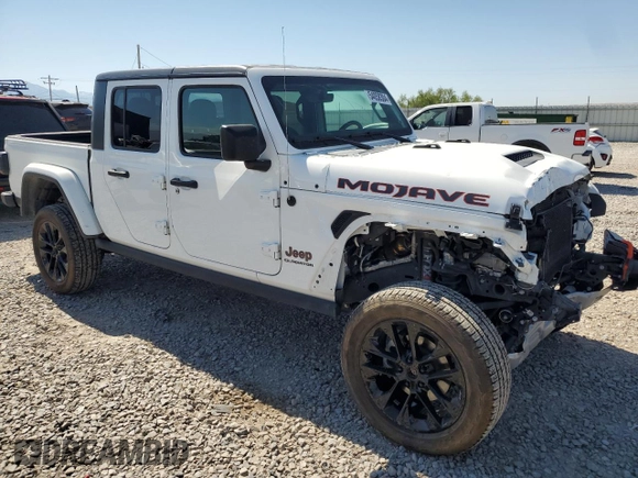 2021 Jeep Gladiator Mojave with VIN 1C6JJTEG2ML554046, listed as a Copart auction lot 54058304 with 53,143 mi miles and Salvage title. Bid and sale history available at DreamBid. Image 4.