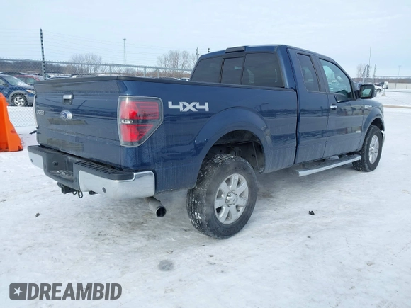 2014 Ford F-150 XL with VIN 1FTFX1ET5EKF88780, listed as a IAAI auction lot 41340236 with 98,466 mi miles. Bid and sale history available at carsss.com. Image 4.