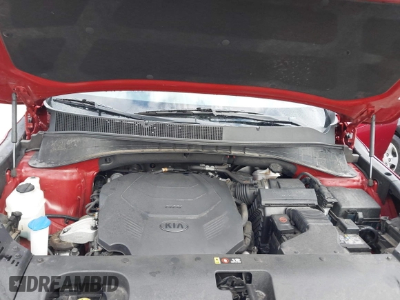 2019 Kia Sorento EX V6 with VIN 5XYPHDA54KG472174, listed as a IAAI auction lot 41509308 with 41,463 mi miles. Bid and sale history available at carsss.com. Image 10.
