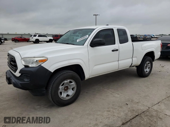 2018 Toyota Tacoma SR with VIN 5TFRX5GN7JX123918, listed as a Copart auction lot 55269855 with 108,587 mi miles and Salvage Title. Bid and sale history available at DreamBid. Image 1.