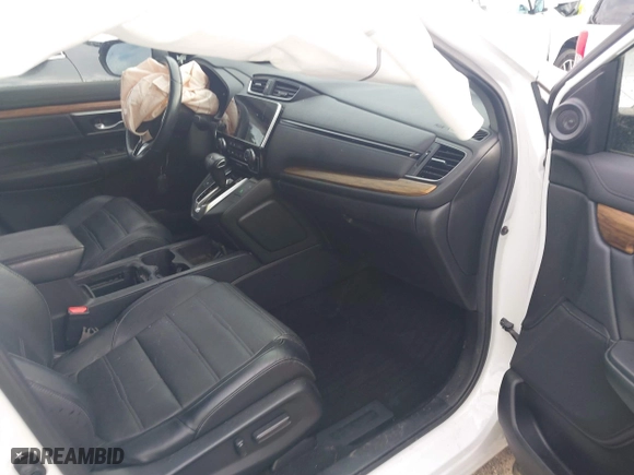 2019 Honda CR-V Touring with VIN 2HKRW1H90KH505234, listed as a IAAI auction lot 41152731 with 107,293 mi miles. Bid and sale history available at carsss.com. Image 5.
