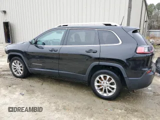 2019 Jeep Cherokee Latitude with VIN 1C4PJLCX8KD313251, listed as a Copart auction lot 47882205 with 65,833 mi miles and Salvage title. Bid and sale history available at DreamBid. Image 2.