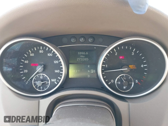 2008 Mercedes-Benz M 320 CDI with VIN 4JGBB22E98A302282, listed as a IAAI auction lot 42240541 with 273,265 mi miles and . Bid and sale history available at DreamBid. Image 7.