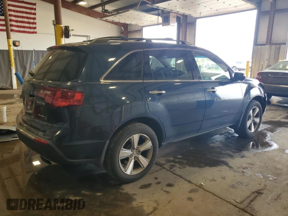 2012 Acura MDX z VIN 2HNYD2H23CH524665, wystawiony jako Copart lot #54745455 z przebiegiem 122 992 mil mil oraz Szkoda całkowita • Salvage title. Historia ofert i sprzedaży dostępna na DreamBid. Obrazek 3.