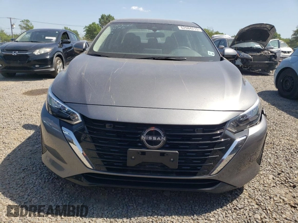 2024 Nissan Sentra SV with VIN 3N1AB8CV9RY309377, listed as a Copart auction lot 62084215 with 8,045 mi miles and Salvage title. Bid and sale history available at DreamBid. Image 5.