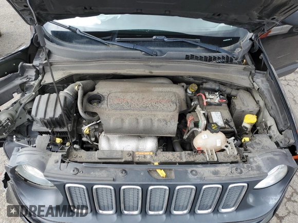 2018 Jeep Renegade Sport z VIN ZACCJBAB6JPG92329, wystawiony jako Copart lot #50967645 z przebiegiem 61 256 mil mil oraz Szkoda całkowita • Salvage title. Historia ofert i sprzedaży dostępna na DreamBid. Obrazek 11.