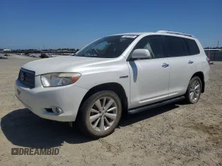 2008 Toyota Highlander Limited z VIN JTEEW44AX82014076, wystawiony jako Copart lot #56022555 z przebiegiem Nie podano mil oraz Szkoda całkowita • Salvage title. Historia ofert i sprzedaży dostępna na DreamBid. Obrazek 1.
