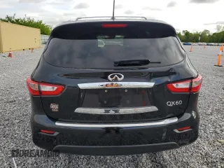 2015 Infiniti QX60 with VIN 5N1AL0MM9FC533833, listed as a Copart auction lot 56818725 with 160,761 mi miles and Salvage title. Bid and sale history available at DreamBid. Image 6.