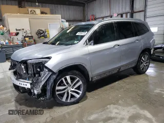 2017 Honda Pilot Touring with VIN 5FNYF6H93HB090717, listed as a Copart auction lot 43064755 with 211,066 mi miles and Salvage title. Bid and sale history available at DreamBid. Image 1.