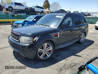2013 Land Rover Range Rover Sport SC with VIN SALSH2E47DA770553, listed as a Copart auction lot 55629945 with 152,837 mi miles and Salvage title. Bid and sale history available at DreamBid. Image 1.