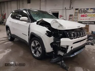 2021 Jeep Compass Limited with VIN 3C4NJCCB0MT576990, listed as a IAAI auction lot 41710809 with 77,903 mi miles. Bid and sale history available at carsss.com. Image 6.