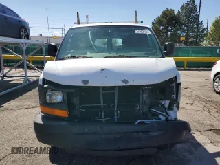 2012 Chevrolet Express Cargo z VIN 1GCWGFCA1C1193688, wystawiony jako Copart lot #54392185 z przebiegiem 133 617 mil mil oraz Szkoda całkowita • Salvage title. Historia ofert i sprzedaży dostępna na DreamBid. Obrazek 5.