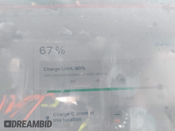 2024 Tesla Model Y Long Range with VIN 7SAYGDEE8RA232709, listed as a IAAI auction lot 41724484 with 5,376 mi miles and . Bid and sale history available at DreamBid. Image 17.