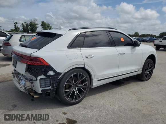 2023 Audi SQ8 Premium Plus z VIN WA1AWBF13PD044912, wystawiony jako Copart lot #70429284 z przebiegiem 14 862 mil mil oraz Czysty tytuł • Clean title. Historia ofert i sprzedaży dostępna na DreamBid. Obrazek 3.