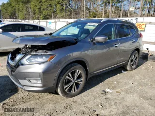 2017 Nissan Rogue SV with VIN 5N1AT2MV7HC859556, listed as a Copart auction lot 50031165 with 60,032 mi miles and Salvage Title. Bid and sale history available at carsss.com. Image 1.