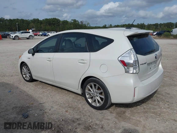 2012 Toyota Prius Two with VIN JTDZN3EU4C3022091, listed as a IAAI auction lot 41956581 with 171,422 mi miles and . Bid and sale history available at carsss.com. Image 3.