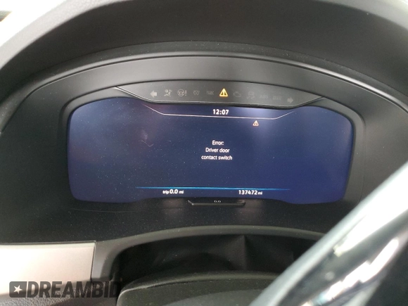 2018 Volkswagen Atlas SEL Premium with VIN 1V2NR2CA7JC576047, listed as a Copart auction lot 55309005 with 137,472 mi miles and Salvage title. Bid and sale history available at DreamBid. Image 9.
