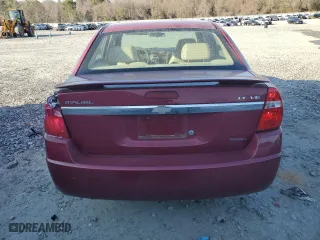 2004 Chevrolet Malibu LT with VIN 1G1ZU54874F224015, listed as a Copart auction lot 46637505 with 121,473 mi miles and Salvage Title. Bid and sale history available at carsss.com. Image 6.