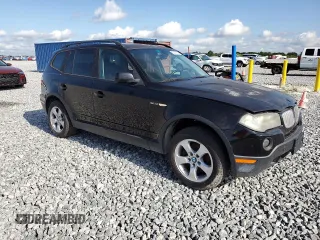 2008 BMW X3 3.0si with VIN WBXPC93468WJ24083, listed as a Copart auction lot 53371395 with 133,518 mi miles and Clean Title. Bid and sale history available at carsss.com. Image 4.