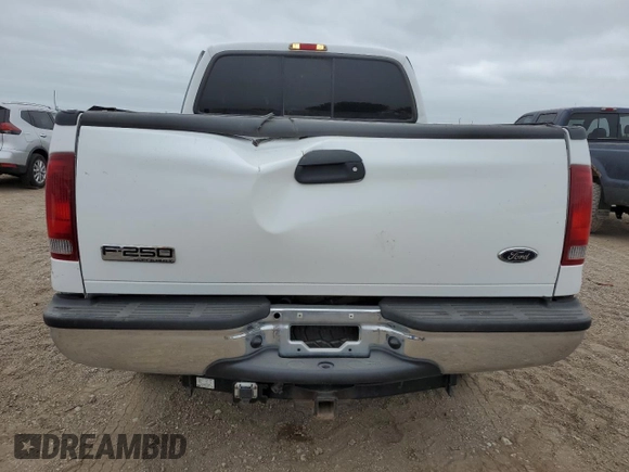 2005 Ford Super Duty F-250 XL with VIN 1FTSW21P85EA57202, listed as a Copart auction lot 65991754 with 79,132 mi miles and Salvage Title. Bid and sale history available at carsss.com. Image 6.