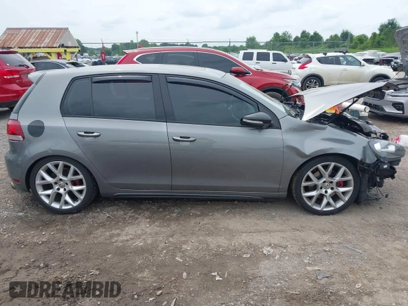 2012 Volkswagen Golf GTI w/Sunroof & Navi PZEV with VIN WVWHD7AJ3CW041442, listed as a IAAI auction lot 42701496 with 138,495 mi miles and . Bid and sale history available at DreamBid. Image 14.