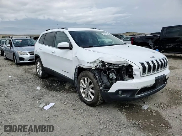 2016 Jeep Cherokee Limited with VIN 1C4PJMDS8GW106153, listed as a Copart auction lot 55576545 with 129,836 mi miles and Salvage title. Bid and sale history available at DreamBid. Image 13.