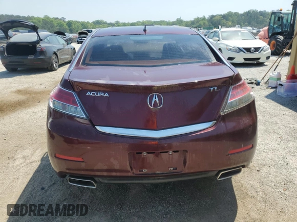 2012 Acura TL Tech Auto with VIN 19UUA8F52CA039611, listed as a Copart auction lot 51806835 with 114,897 mi miles and Clean Title. Bid and sale history available at carsss.com. Image 6.