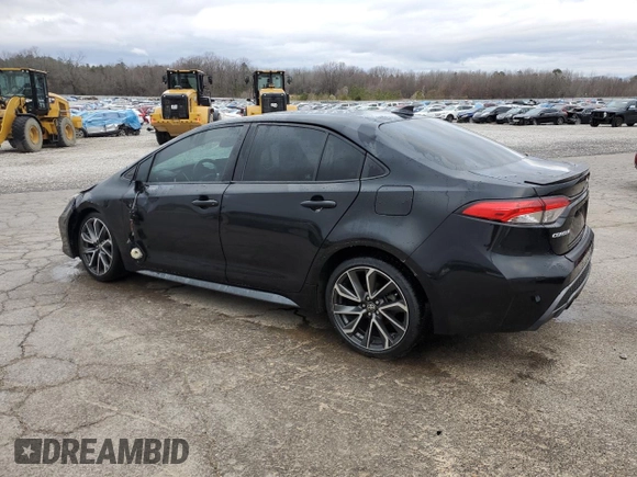 2020 Toyota Corolla SE with VIN 5YFP4RCE0LP013842, listed as a Copart auction lot 47954995 with 80,265 mi miles and Non Repairable. Bid and sale history available at carsss.com. Image 2.