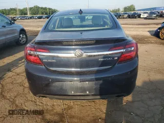 2016 Buick Regal Premium II with VIN 2G4GS5GX4G9163965, listed as a Copart auction lot 61925115 with 54,502 mi miles and Clean title. Bid and sale history available at DreamBid. Image 6.