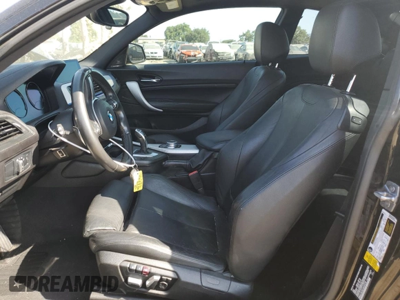 2018 BMW 2 Series M240i with VIN WBA2J5C52JVC07276, listed as a Copart auction lot 59146135 with 66,277 mi miles and Salvage title. Bid and sale history available at DreamBid. Image 7.
