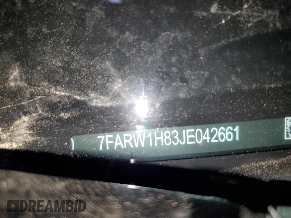 2018 Honda CR-V EX-L with VIN 7FARW1H83JE042661, listed as a Copart auction lot 50387505 with 45,100 mi miles and Salvage Title. Bid and sale history available at DreamBid. Image 12.
