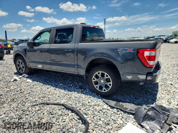 2021 Ford F-150 XL with VIN 1FTEW1CP1MFB85228, listed as a Copart auction lot 61338555 with Not provided miles and Salvage title. Bid and sale history available at DreamBid. Image 2.