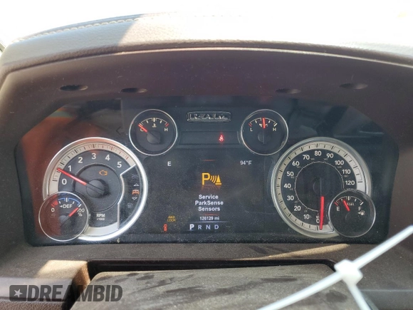 2017 Ram 3500 Laramie with VIN 3C63RRML0HG632121, listed as a Copart auction lot 68675344 with 126,129 mi miles and Salvage Title. Bid and sale history available at carsss.com. Image 9.